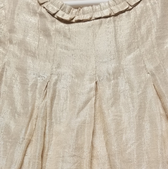 Rose gold metallic holiday dress - Picture 5 of 5